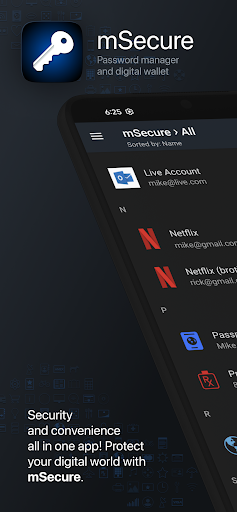 mSecure - Password Manager