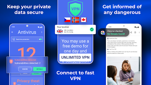 Antivirus - Cleaner + VPN